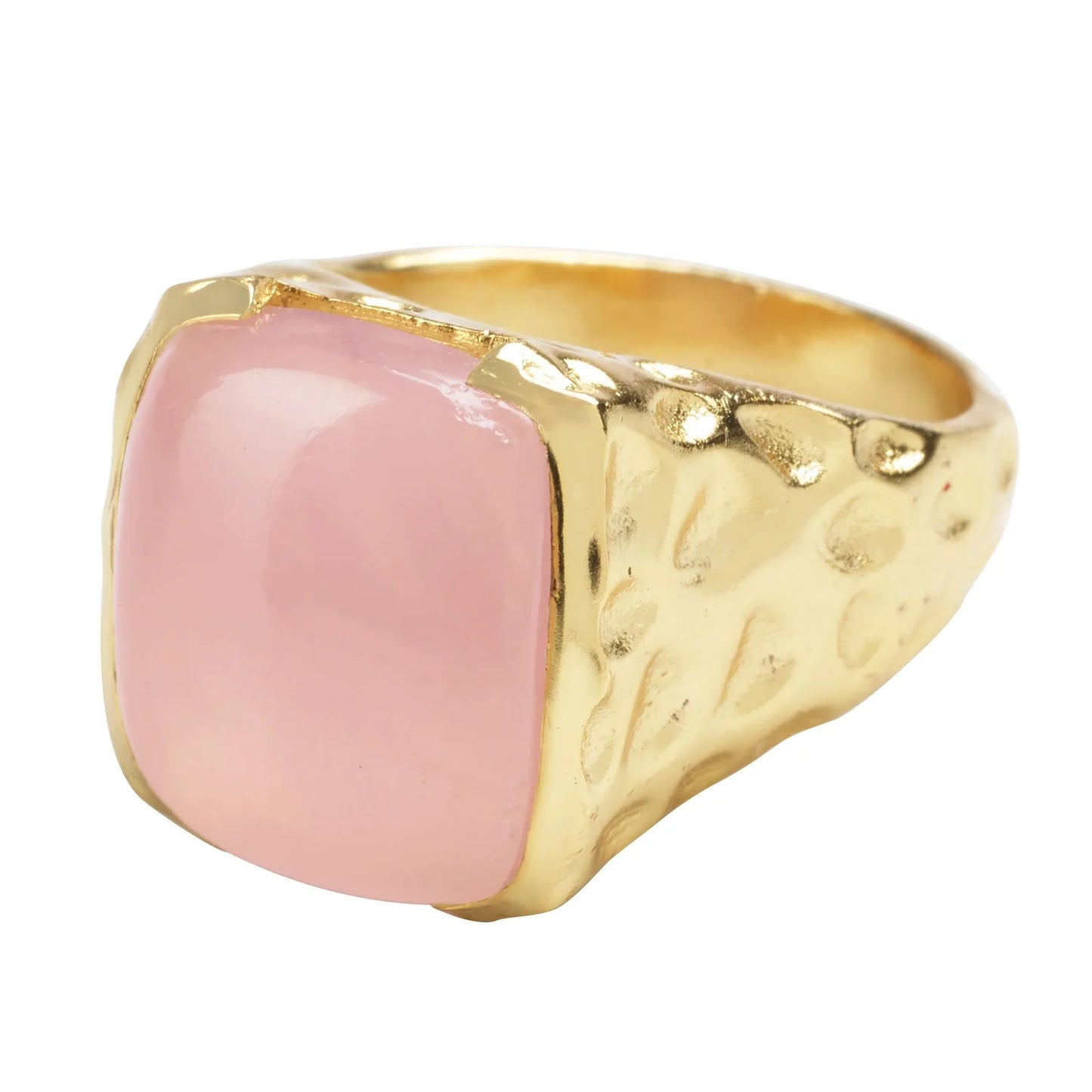 ‘Happy’ Gemstone 18k Gold Ring - YAAYAA London