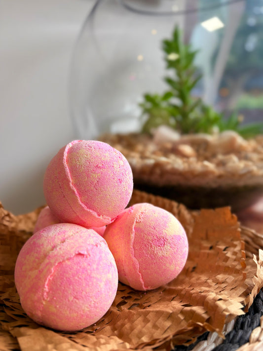 Pink Lemonade Bath Bomb