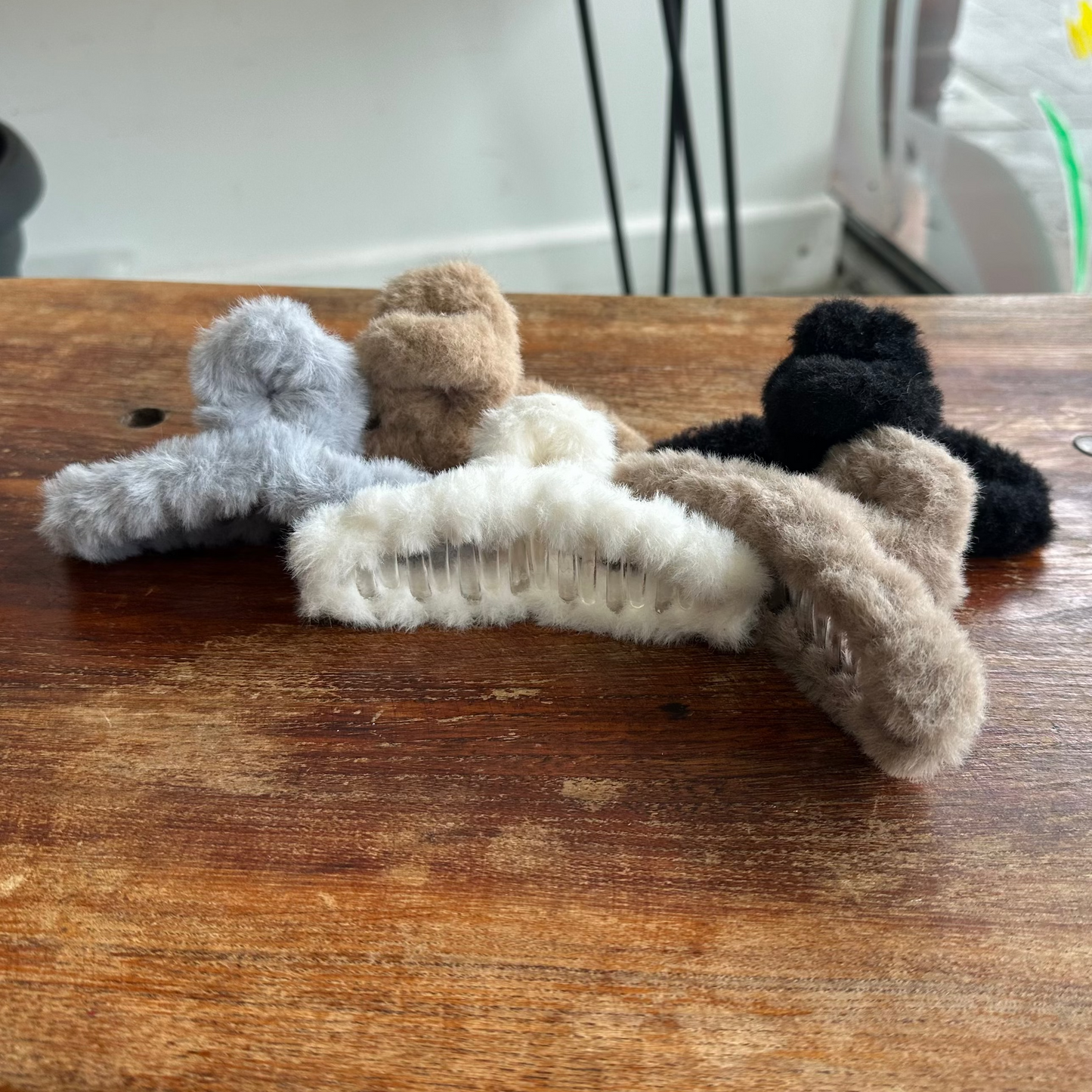 Plush Claw Hair Clip