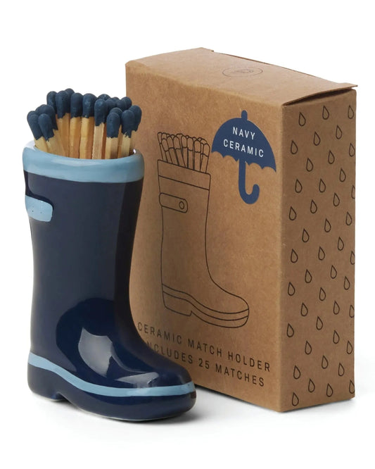 Paddywax Wellington Boot Match Stick Holder