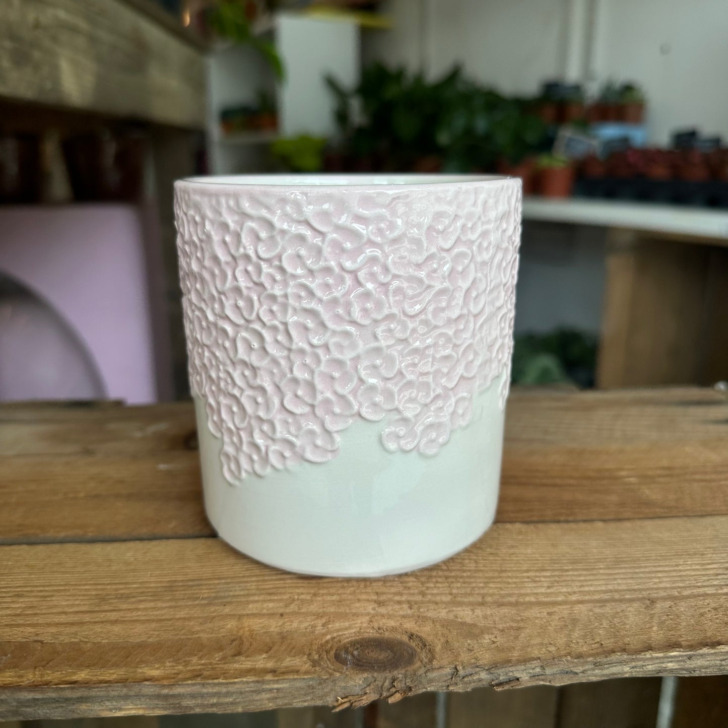 Pink Bloom Pot 9cm