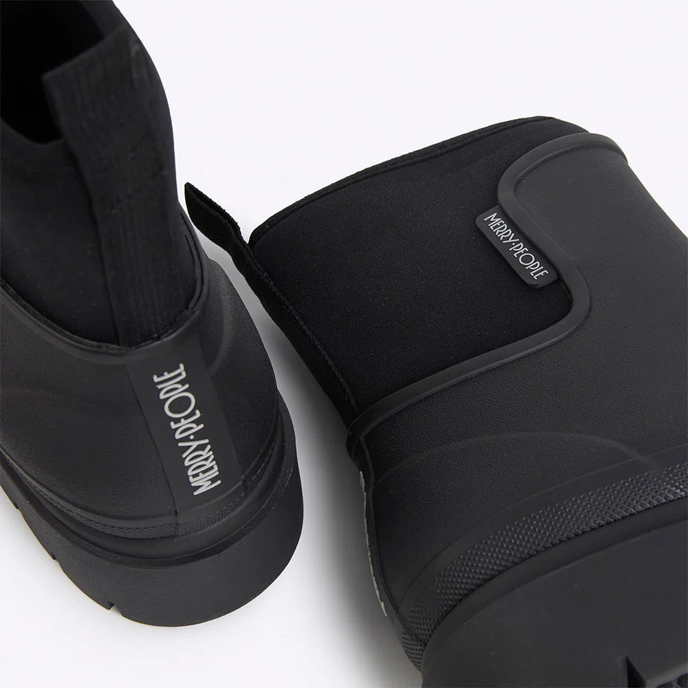 Tully Ankle Wellies - Black - Merry People