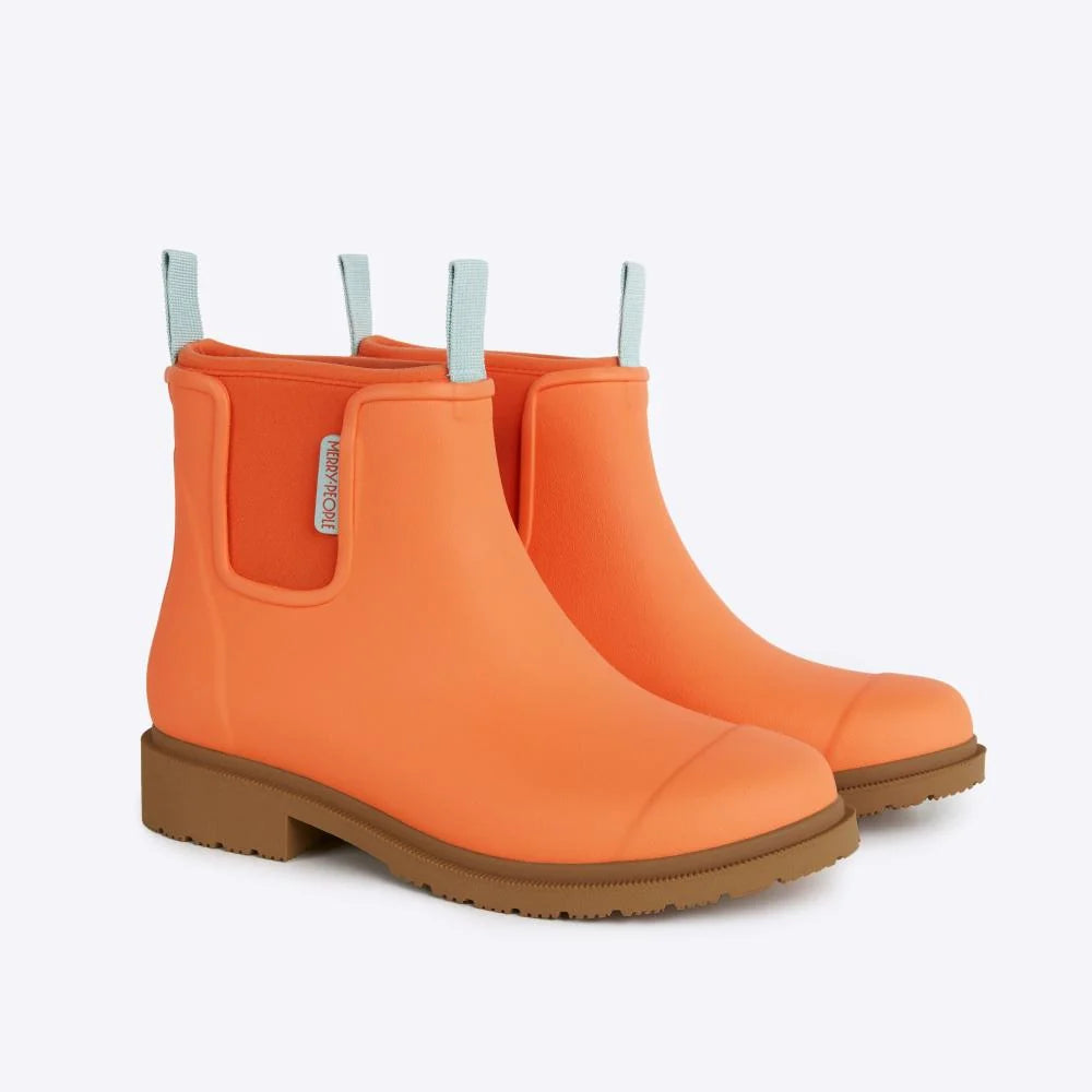 Bobbi Wellington Boot - Sherbet Orange - Merry People