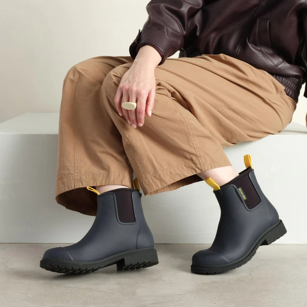 Bobbi Wellington Boot - Midnight Blue - Merry People
