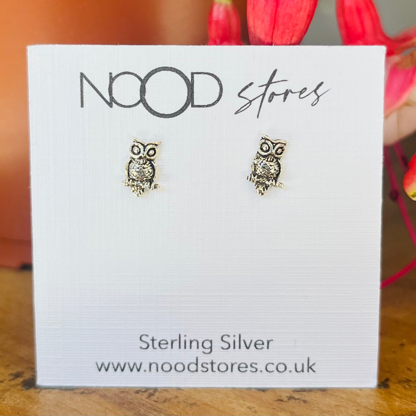 Owl Stud Earrings