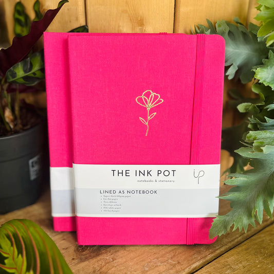 Fuchsia Lined Bullet Journal