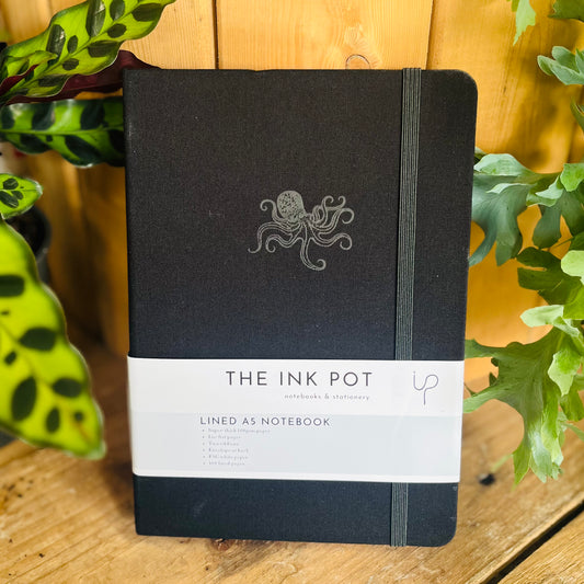 Black Lined Bullet Journal
