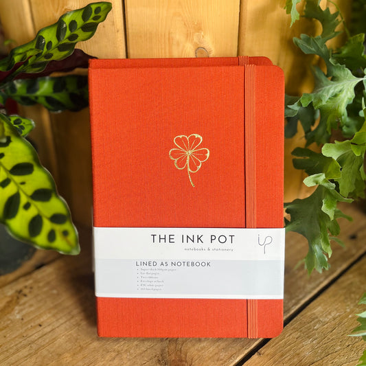 Burnt Orange Lined Journal