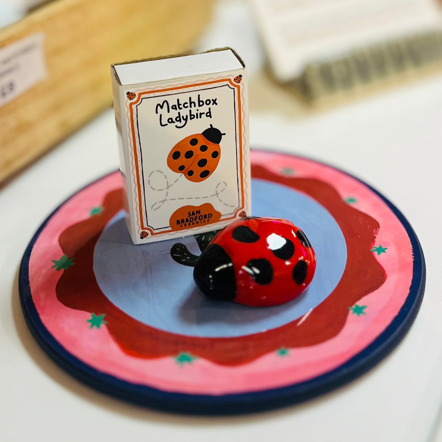 Matchbox Ladybird - Sam Bradford Ceramics