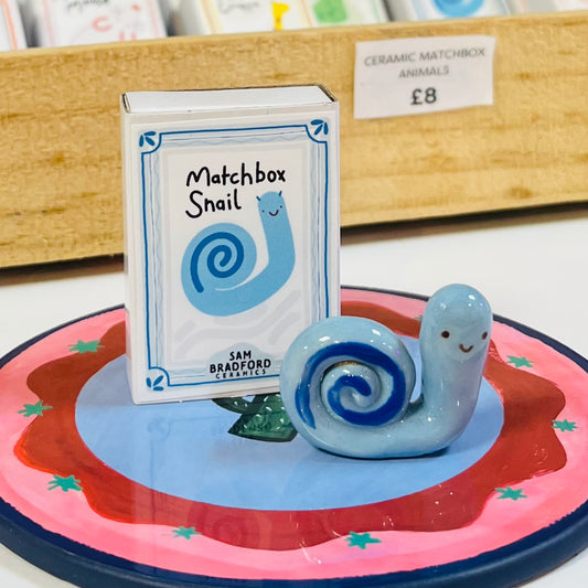 Matchbox Snail - Sam Bradford Ceramics