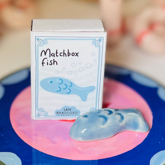Matchbox Fish - Sam Bradford Ceramics