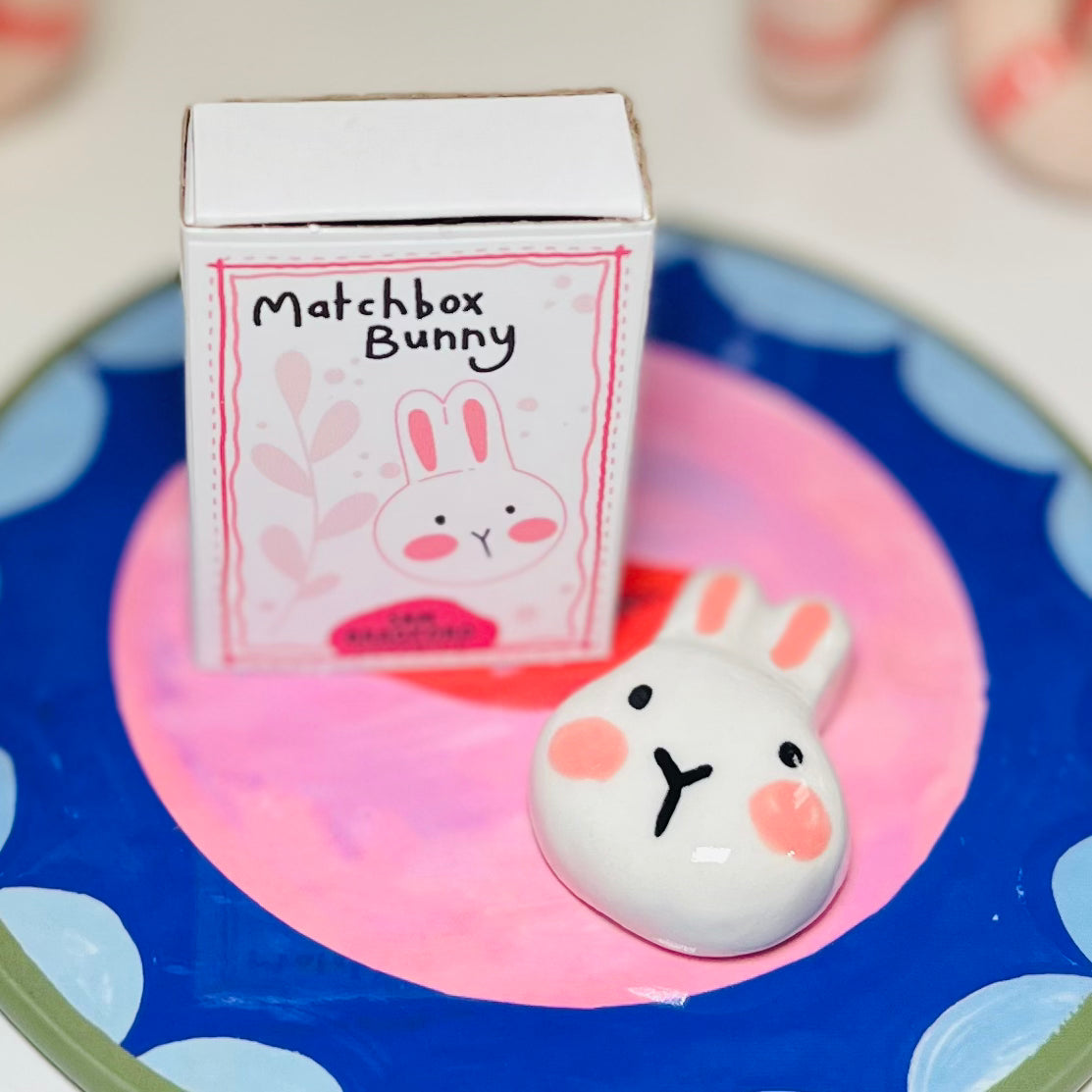 Matchbox Bunny - Sam Bradford Ceramics