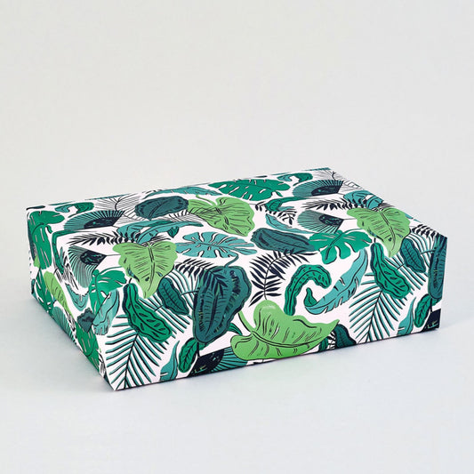Tropical Leaves wrapping paper
