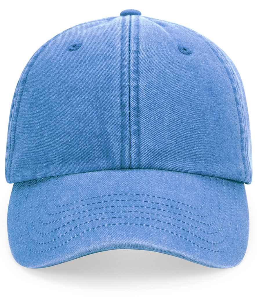 100% Brushed Cotton Cornflower Blue Pastel Cap
