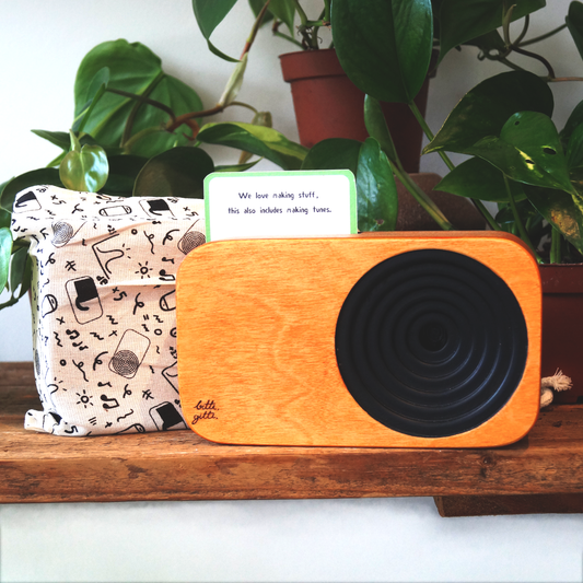 Bitti Gitti Wooden Speaker