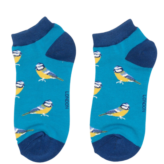 Bluetits Trainer bamboo Socks