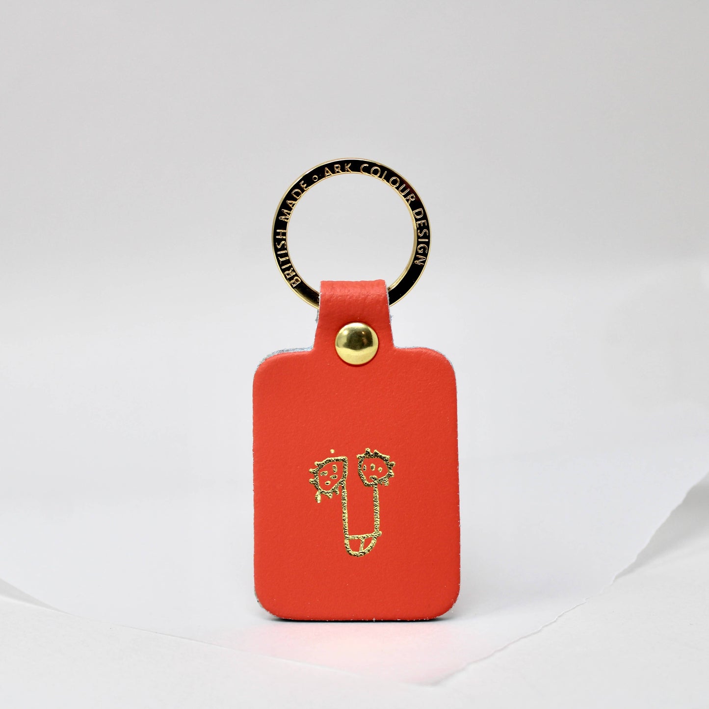 Willy Key Fob: Coral