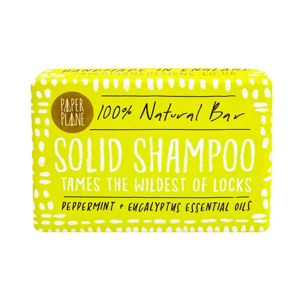Peppermint And Eucalyptus 100% Natural Vegan Solid Shampoo