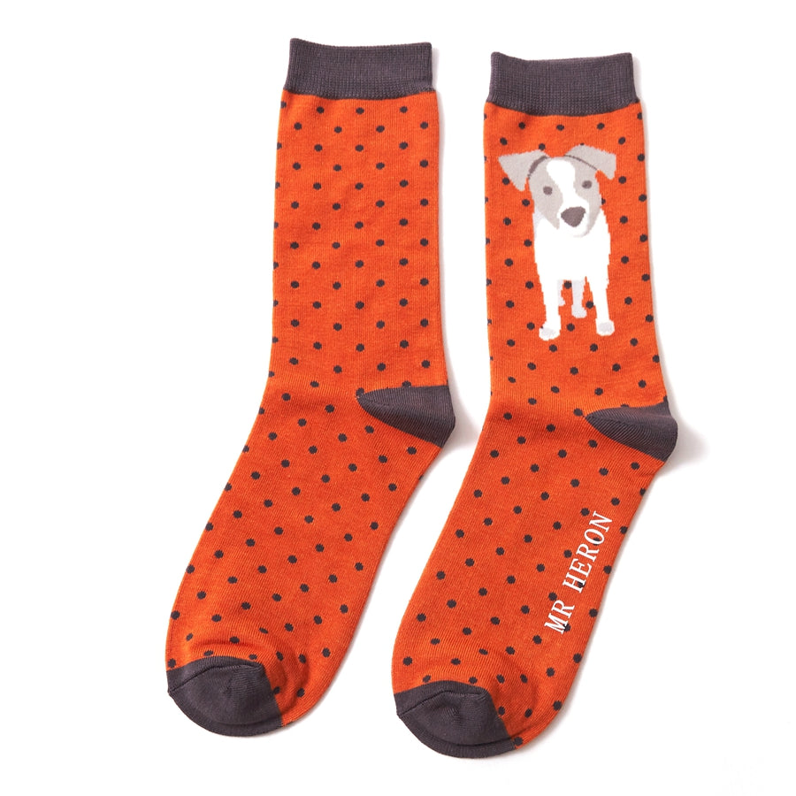 Jack Russell Pup Bamboo Socks