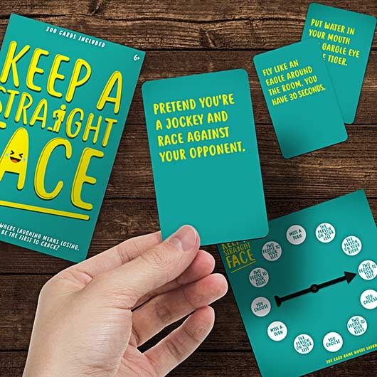 Keep A Straight Face - Card Game
