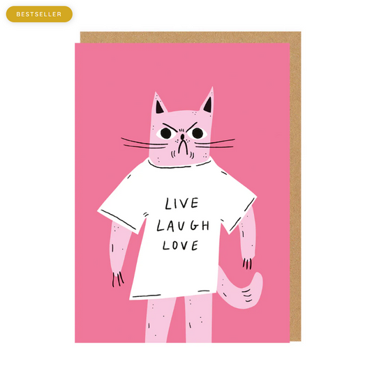 Live Laugh Love Card