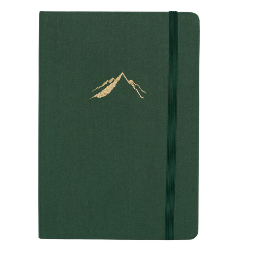 Mountain Green Lined Journal