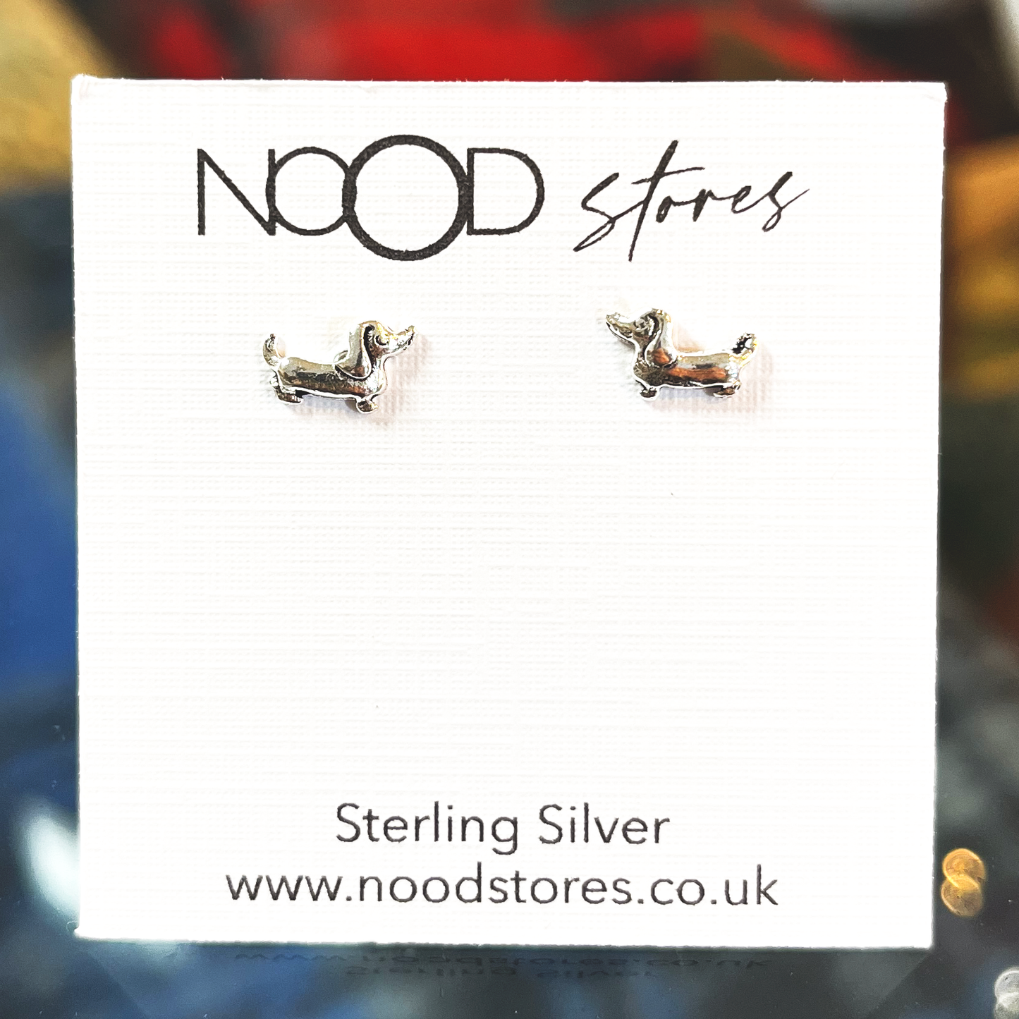 Sausage Dog Stud Earrings