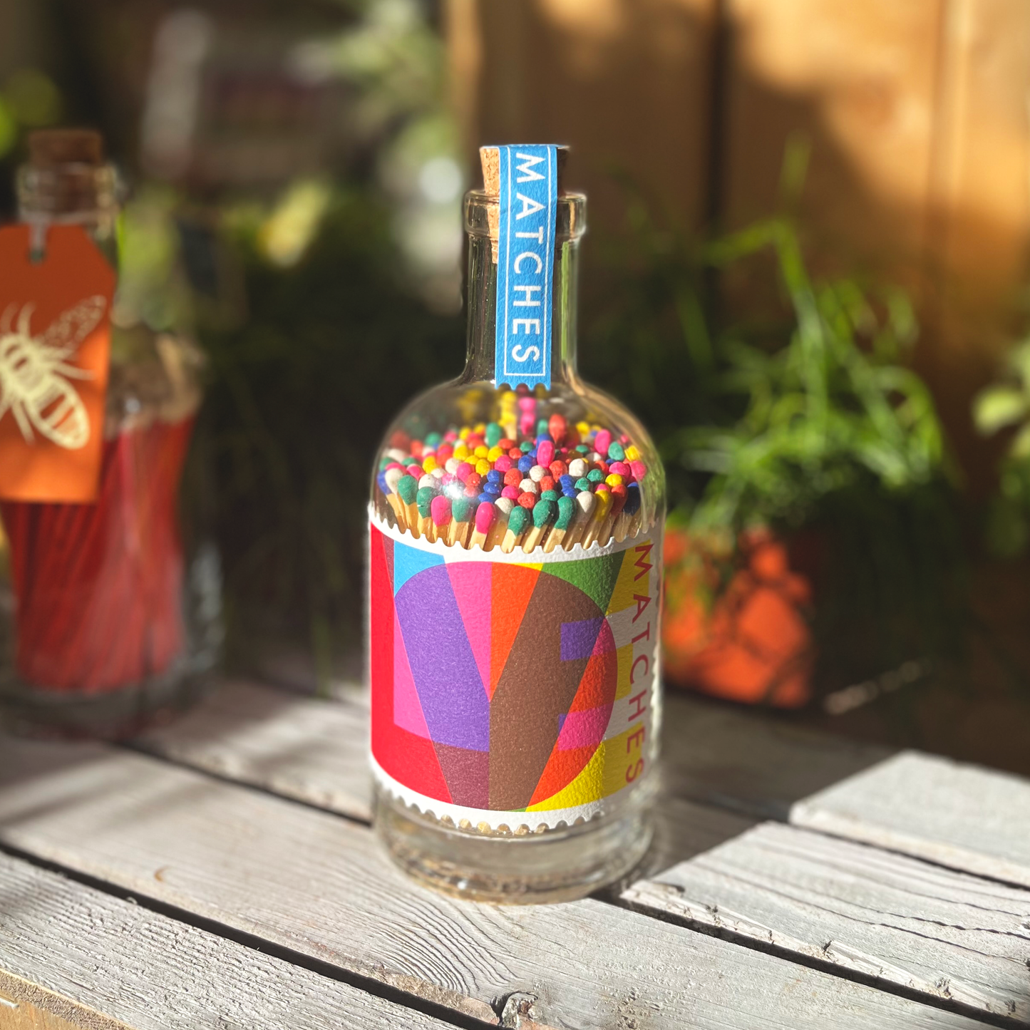 Stamp Bottle Matches