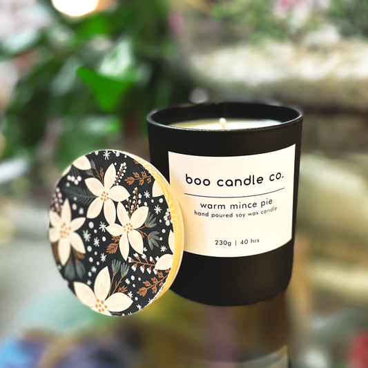 Boo Candle - Warm Mince Pie