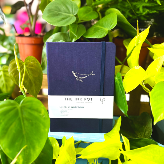 Navy Lined Bullet Journal