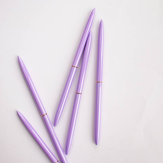Metal Purple Bullet pen