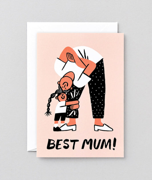 Best mum Greetings card