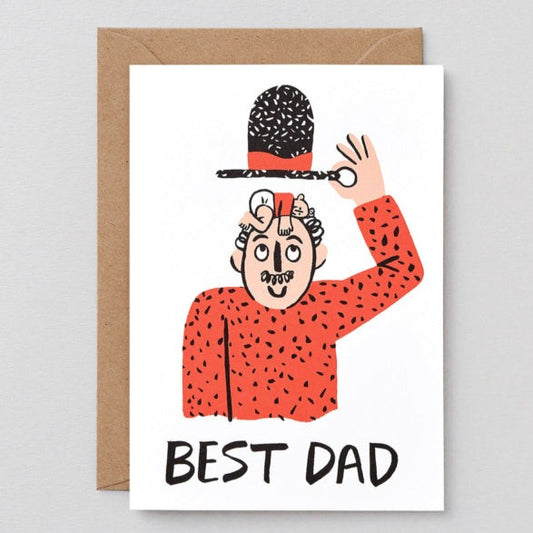 Best dad Greetings card
