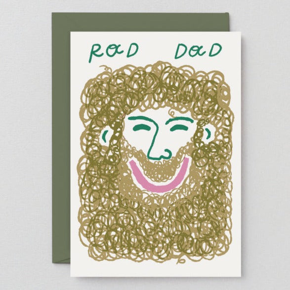 Rad Dad Greetings card