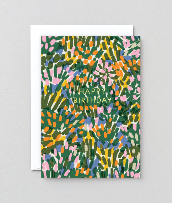 Happy birthday meadow greetings card