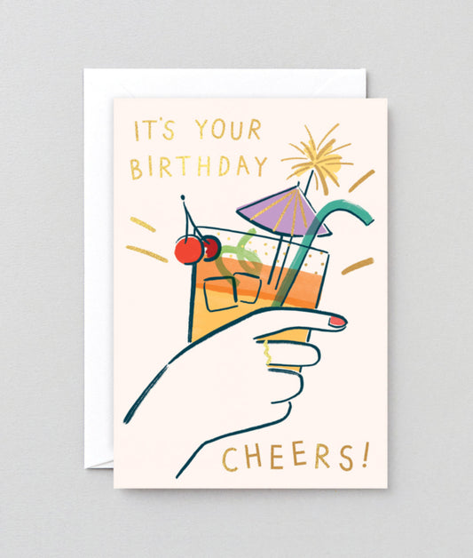 It's Your Birthday Cheers! Card