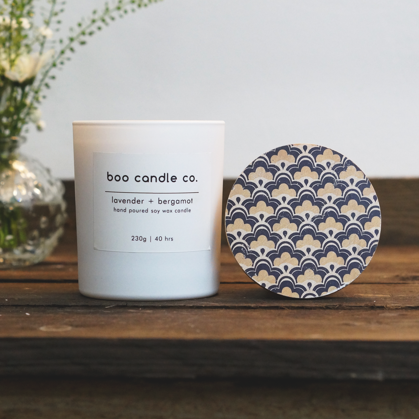 Boo Candle - Lavender & Bergamot