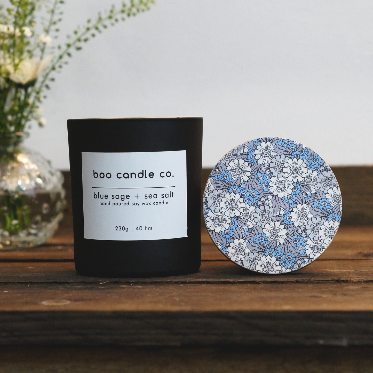 Boo Candle - Blue Sage & Sea Salt
