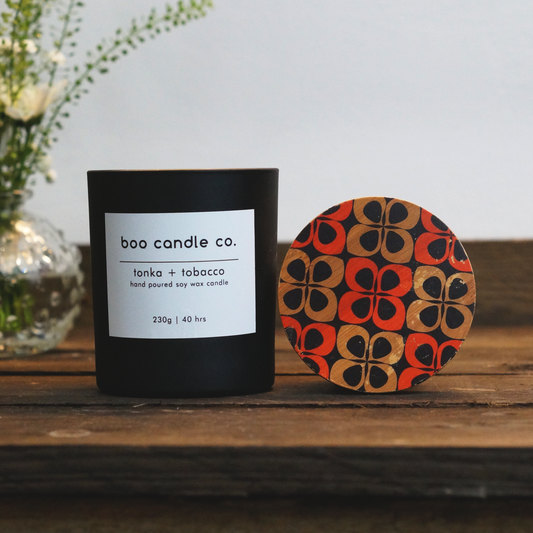 Boo Candle - Tonka & Tobacco