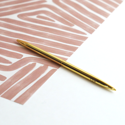 Gold LSW ball point pen