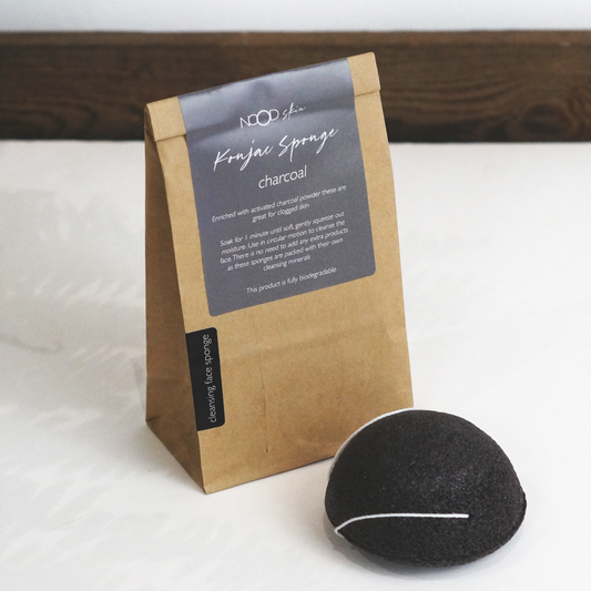 Pure konjac sponge - Charcoal