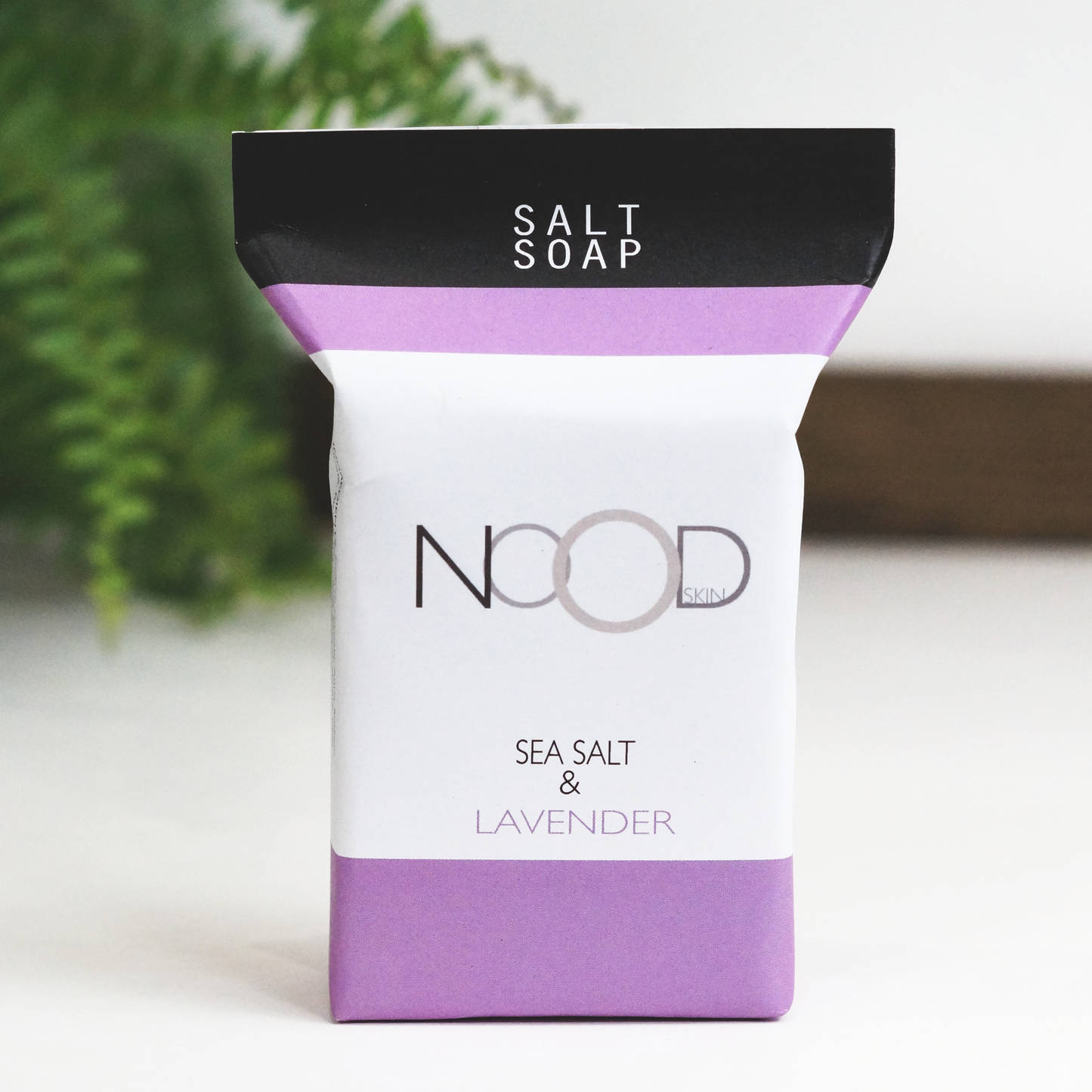 Lavender salt soap
