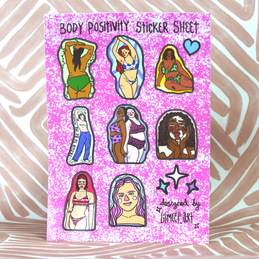 Body Positivity Stickers
