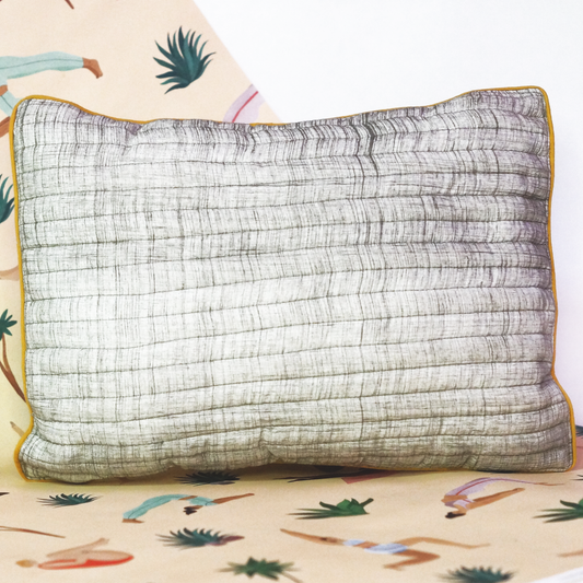Soft Grey Baby Pillow