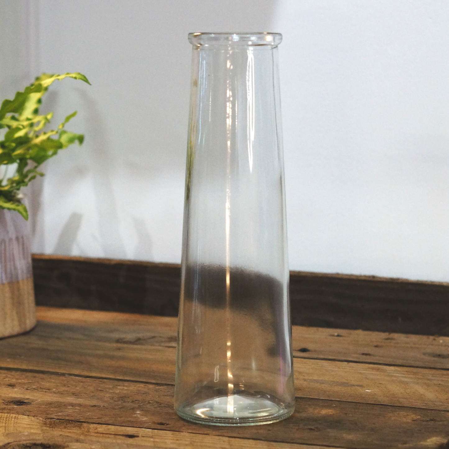 Long Glass Vase