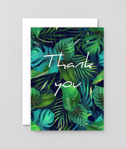 Thank you planty Greetings Card
