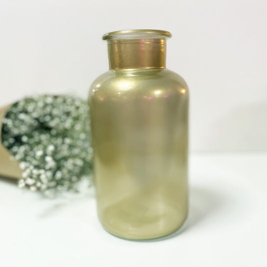 Anthology bottle vase - Gold