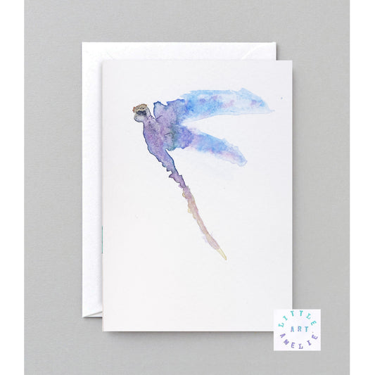 Dragonfly blank Greetings card