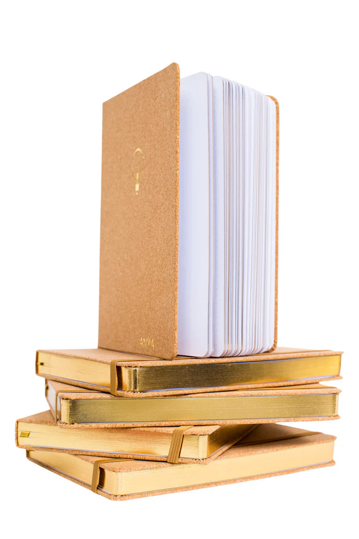 Gold Cork Bound Bullet Journal